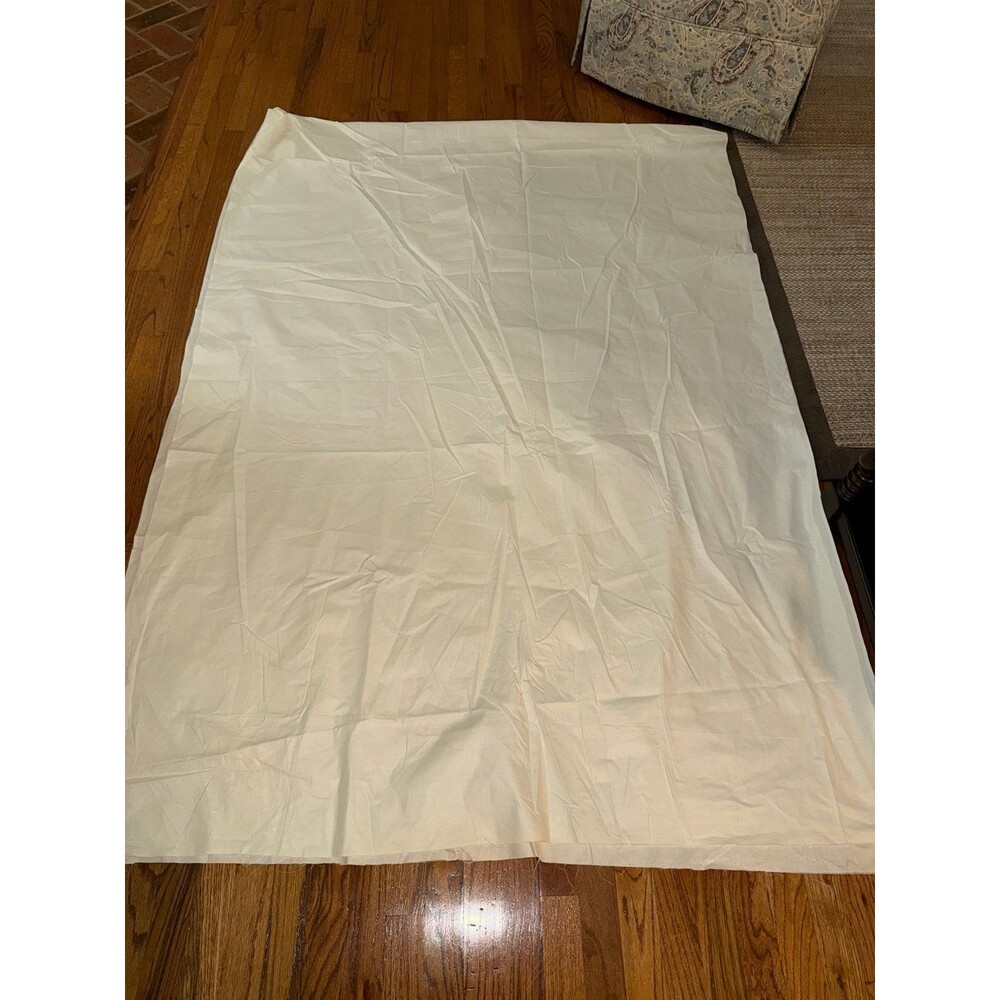Ivory fabric for lining curtains